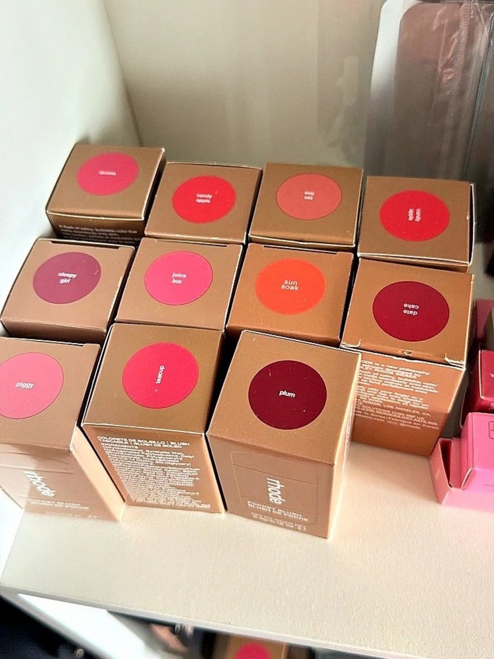 rhode Pocket Blush Lipstick Red & Pink